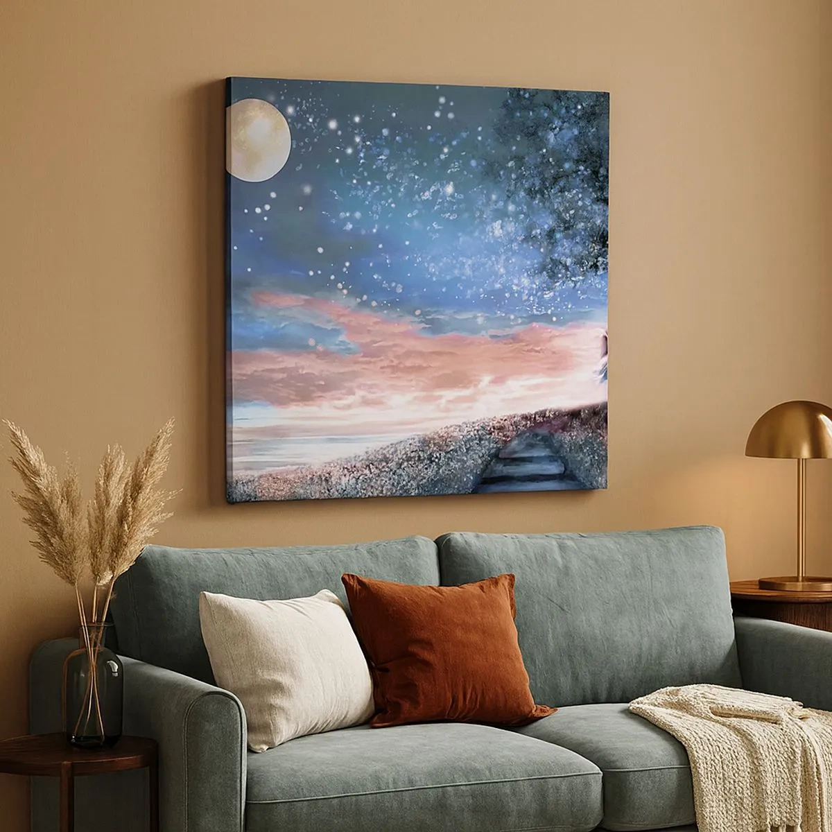 Vászonkép - Csillagos előadás - 30x30 cm