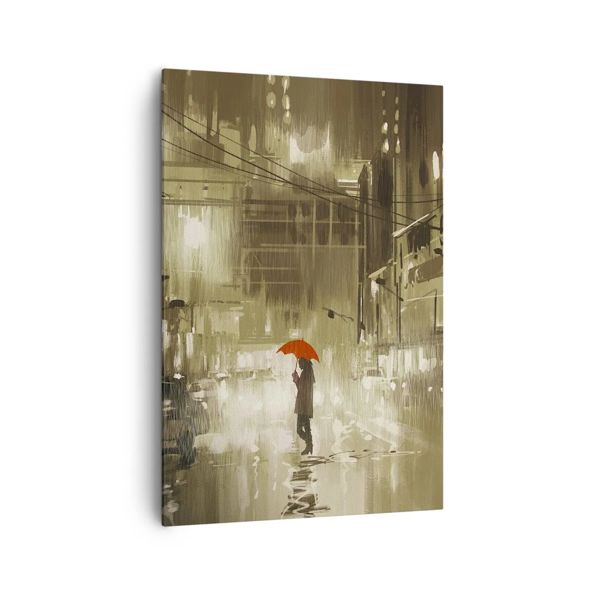 Vászonkép - Egyedül, de nem magányosan - 70x100 cm