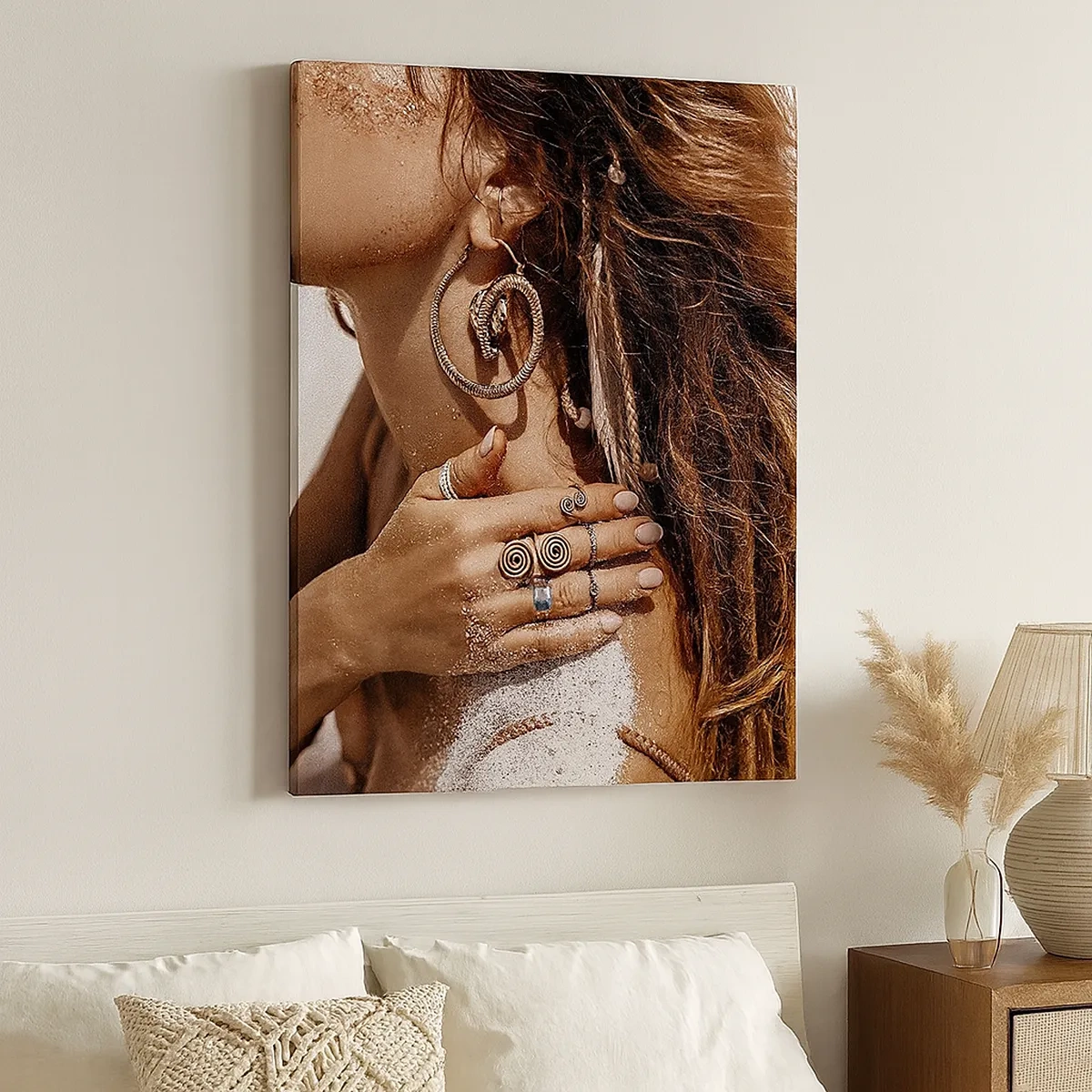 Vászonkép - Az érintetlen tengerpart királynője - 50x70 cm