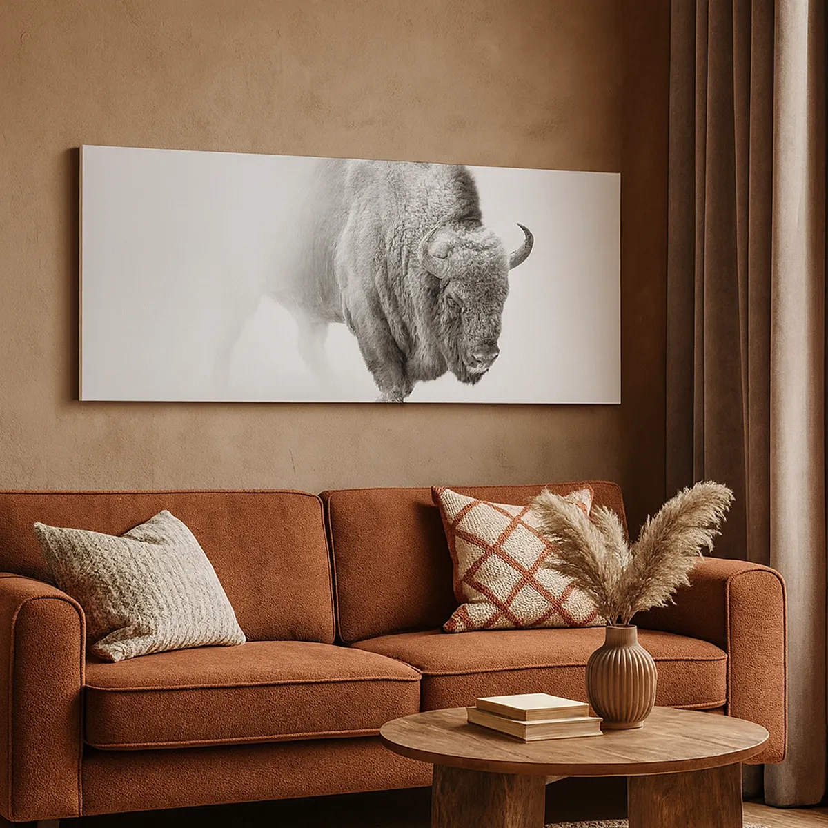 Vászonkép - A préri királya - 30x30 cm