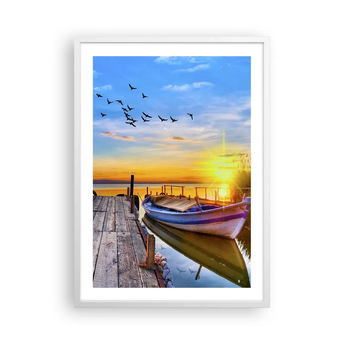 Poszter fekete keretben - Viszlát holnapig - 50x70 cm