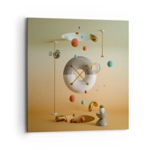 Vászonkép - Bármi megtörténhet - 70x70 cm