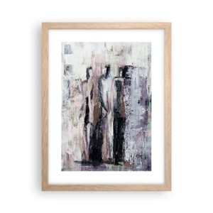 Poszter világos tölgy keretben - A titokzatos hámas - 30x40 cm