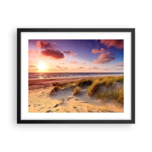 Poszter fehér keretben - Már érződik a nyár a levegőben - 50x40 cm