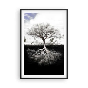 Poszter fehér keretben - A világ természetének felfedezése - 61x91 cm