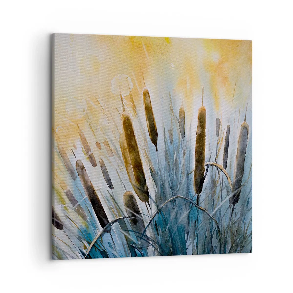 Vászonkép - A víz hűvössége, a nap melege - 50x50 cm