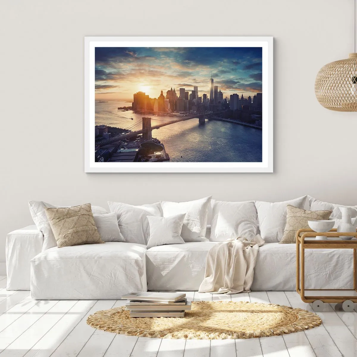 Poszter fekete keretben - Nyugati kultúra emlékműve - 91x61 cm