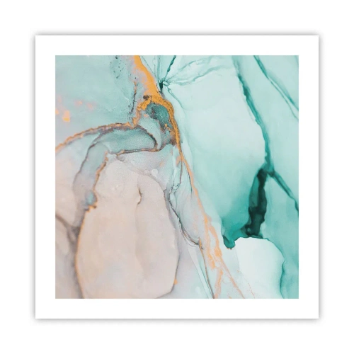 Poszter - Formák és színek tánca - 50x50 cm