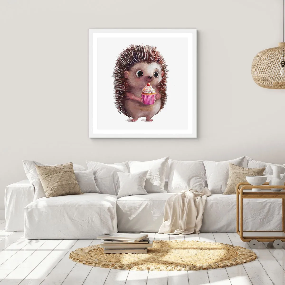 Poszter fekete keretben - Ünnep van minden nap - 50x50 cm