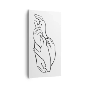 Vászonkép - Jó érintés - 65x120 cm