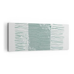 Vászonkép - Tengeri absztrakció - 100x40 cm