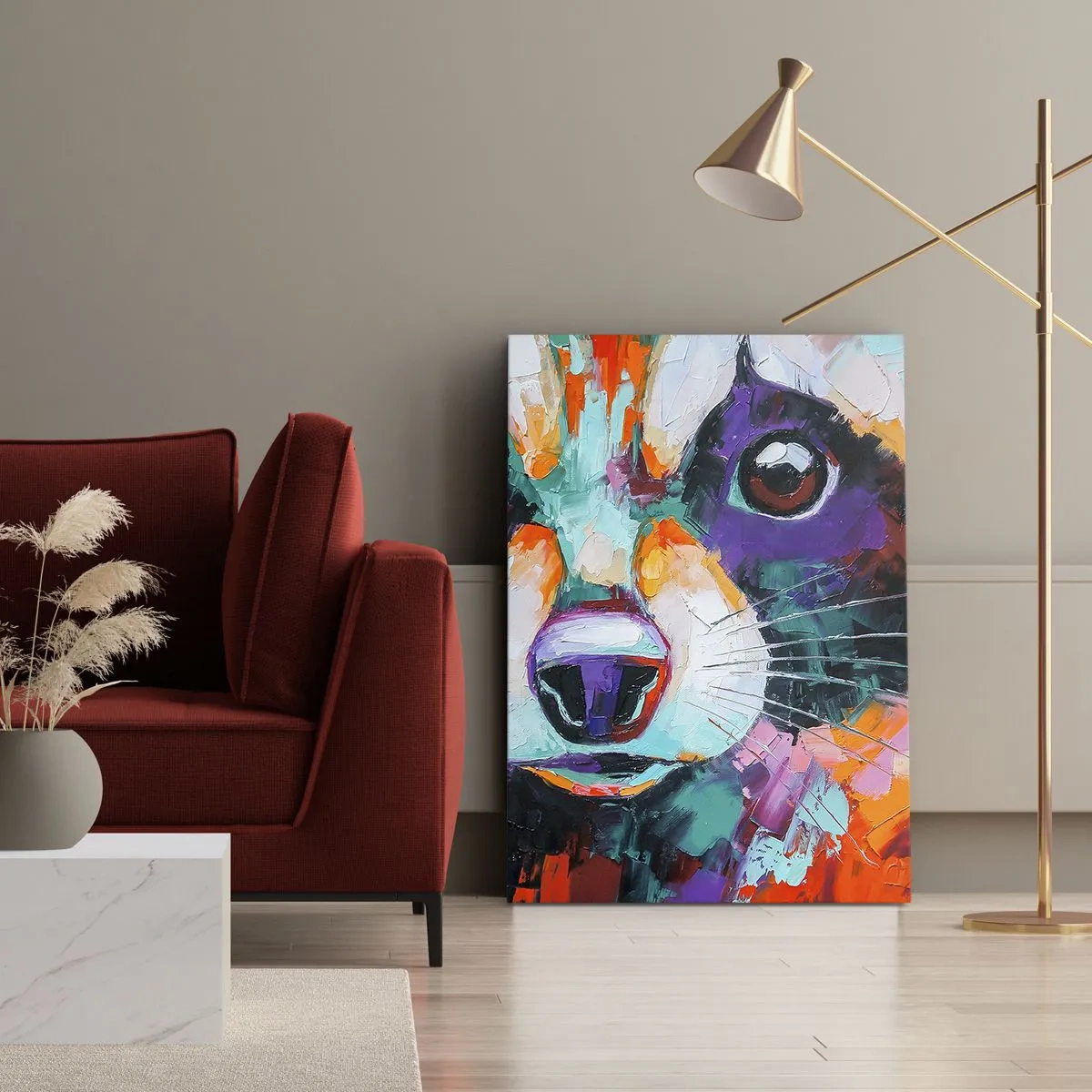 Vászonkép - Csak jó érzelmek - 50x70 cm