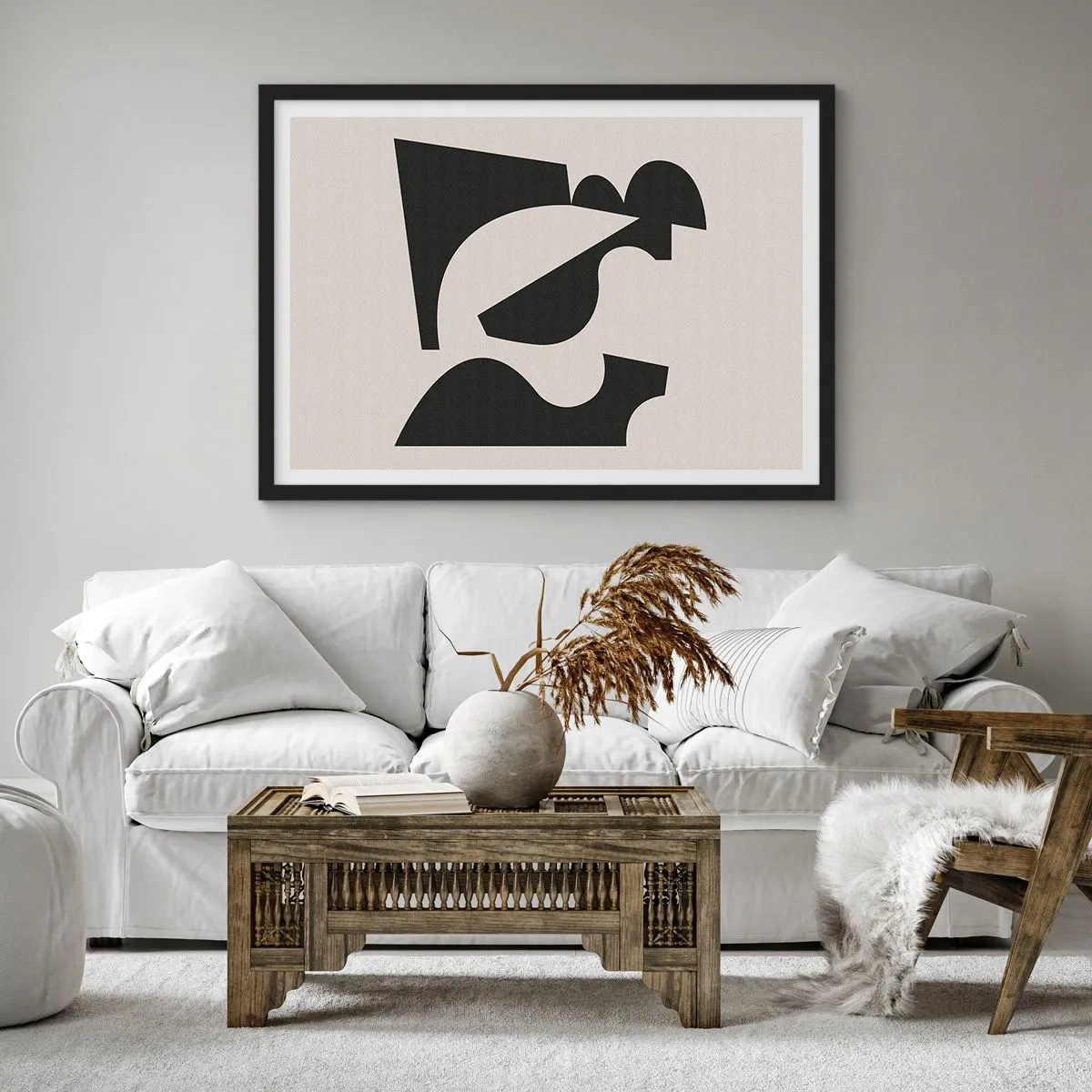 Poszter fehér keretben - Önálló összeállításra - 91x61 cm