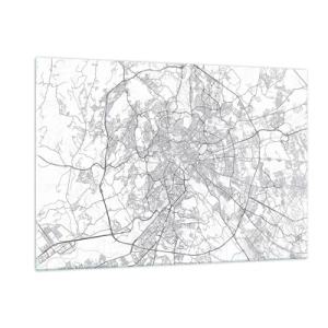 Üveg kép - Római kör - 120x80 cm