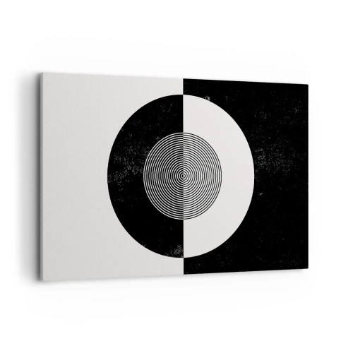 Vászonkép - Harmónia fekete-fehérben - 120x80 cm