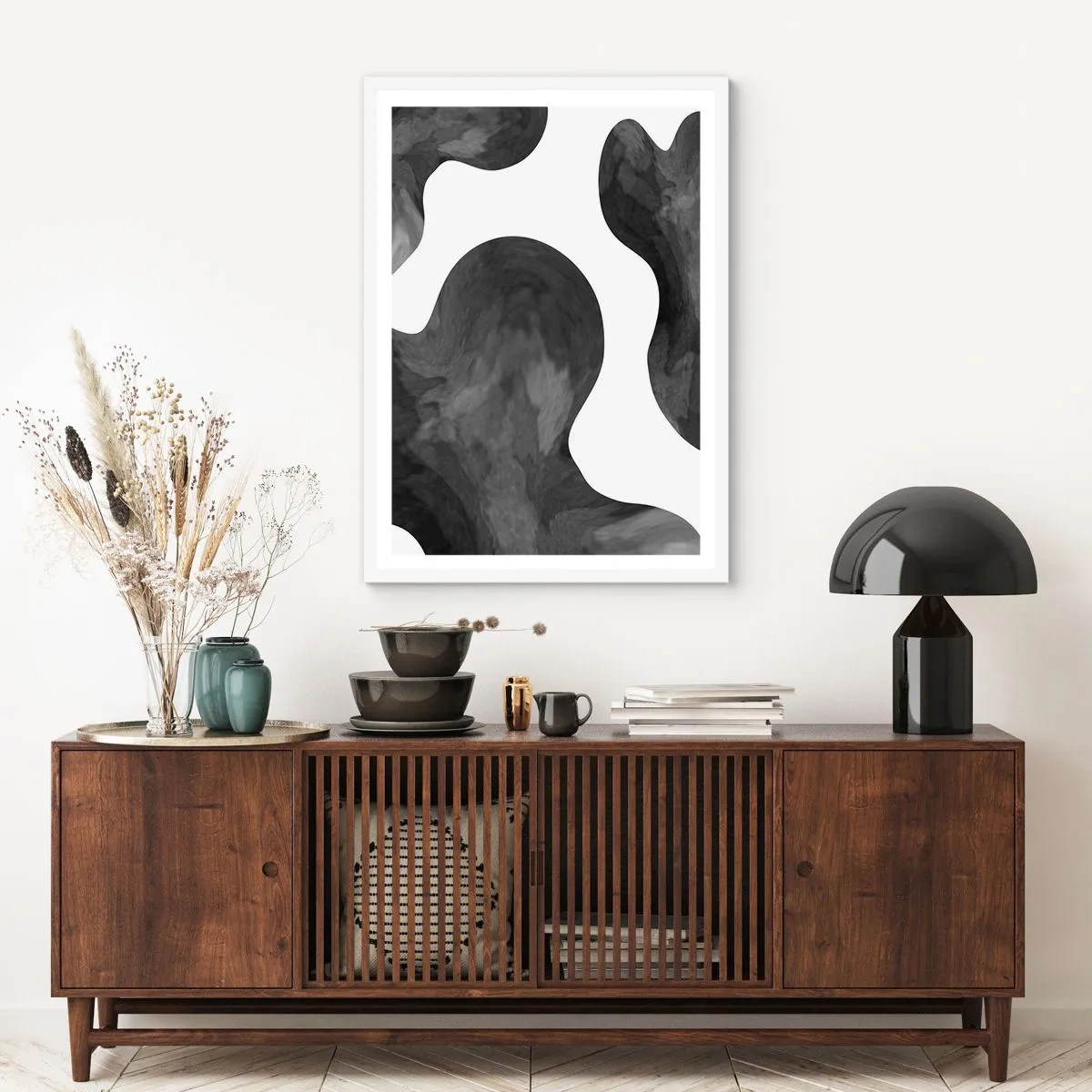 Poszter fekete keretben - A tejút - 61x91 cm