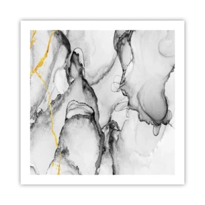 Poszter - Arany motívumú kompozíció - 60x60 cm