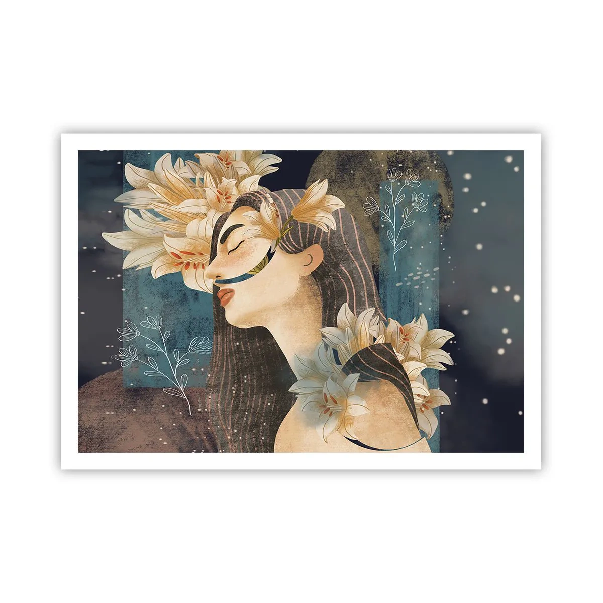 Poszter - Mese egy liliomos hercegnőről - 100x70 cm