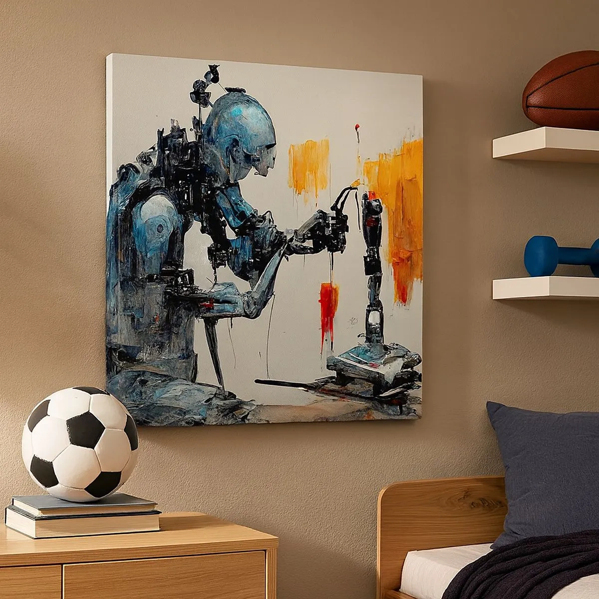 Vászonkép - Már holnap... - 30x30 cm