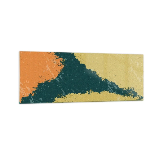 Üveg kép - Absztrakció - lassú mozgás - 140x50 cm