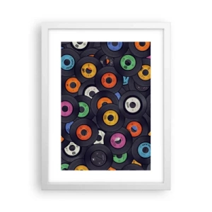 Poszter fekete keretben - A klasszika színei - 30x40 cm