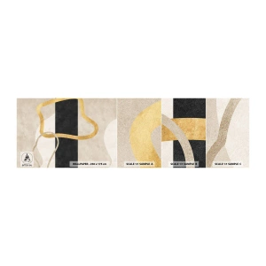 Fotótapéta Minta Standard Eco - Hurkolt formák - Art Deco, Minimalizmus, Absztrakcionizmus - 100x30 cm