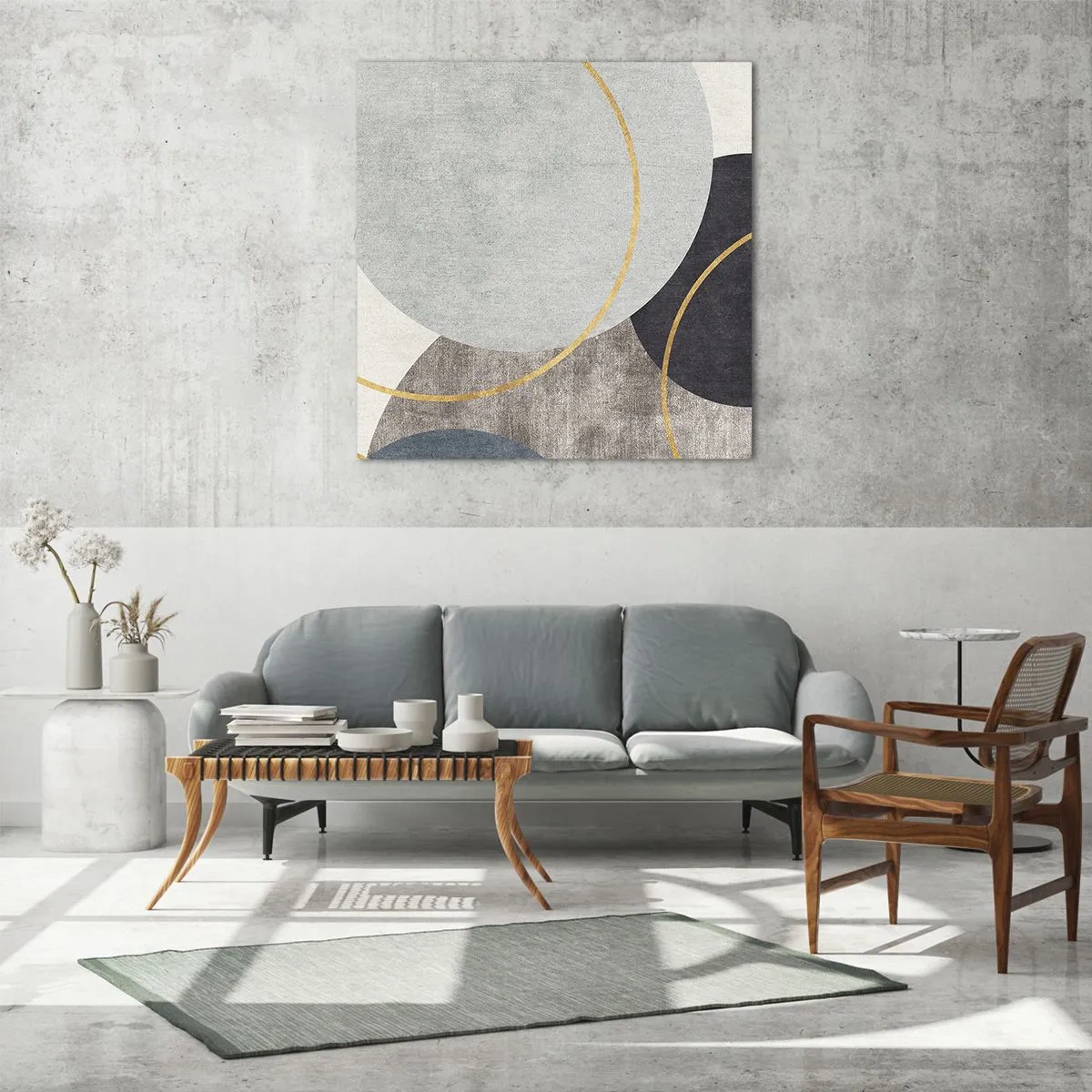 Üveg kép - Kerékről kerékre - 30x30 cm