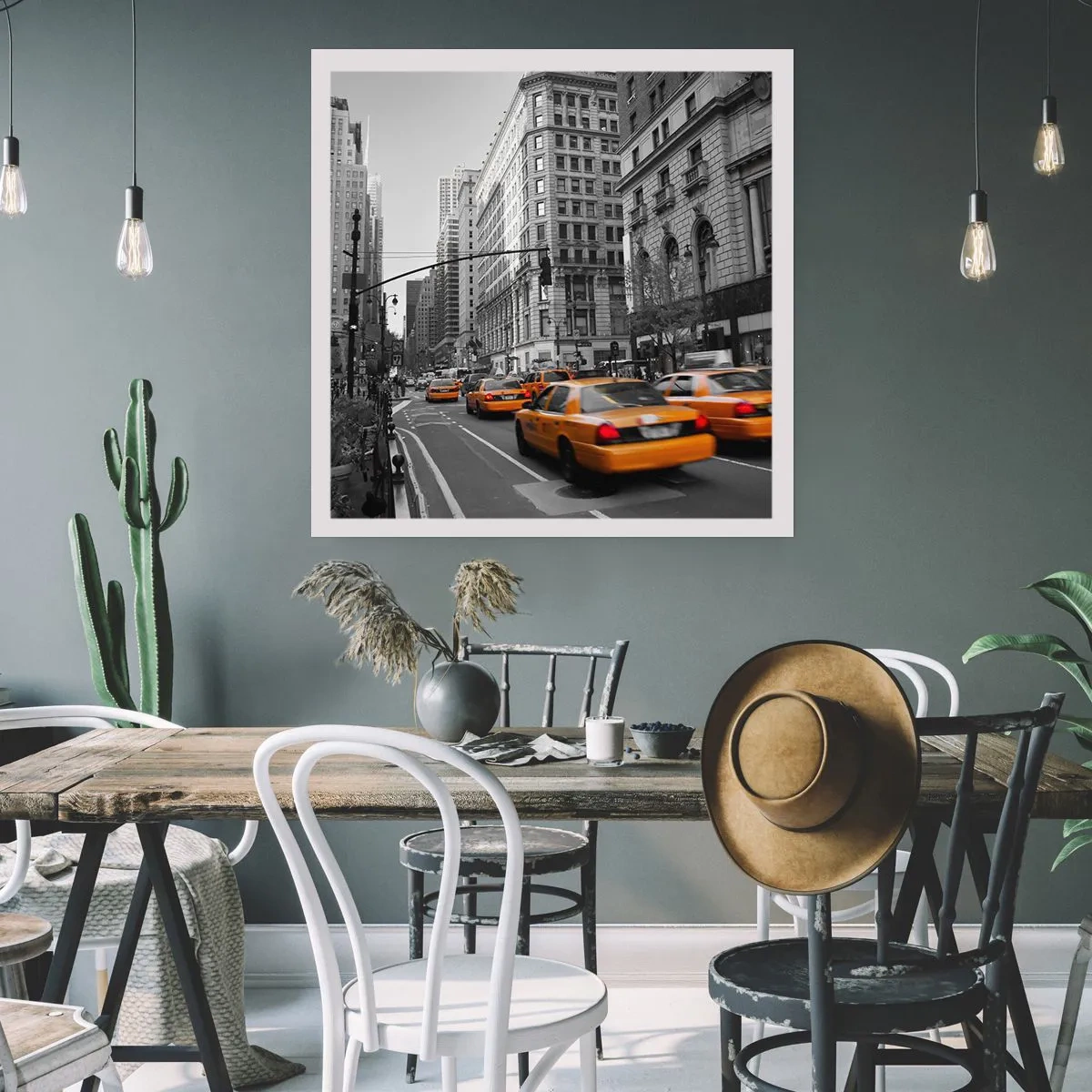 Poszter - Nagyvárosi napok - 60x60 cm