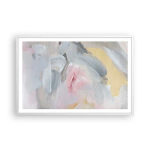 Poszter fekete keretben - Egy pasztell világban - 91x61 cm