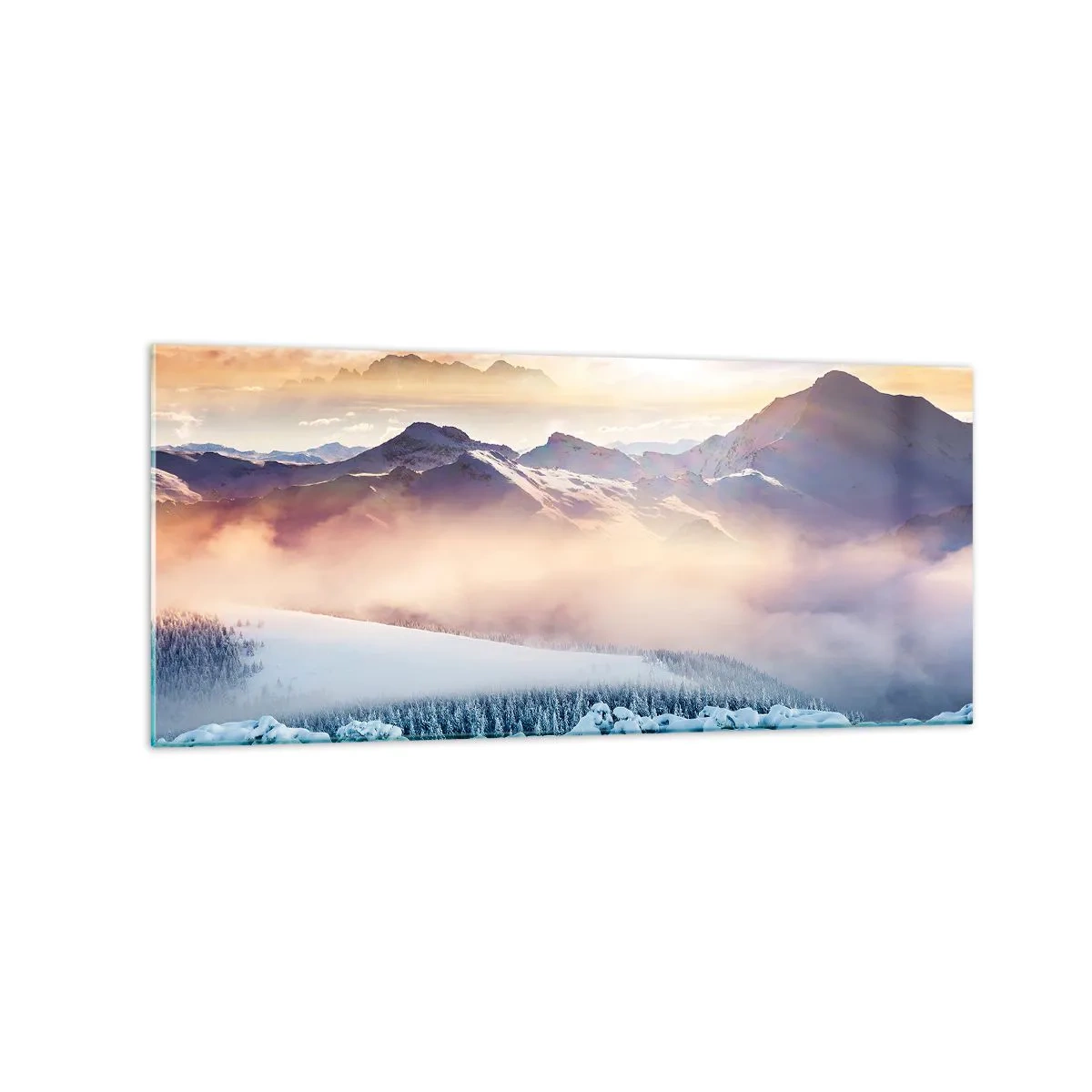 Üveg kép - A természet ereje és tisztasága - 120x50 cm