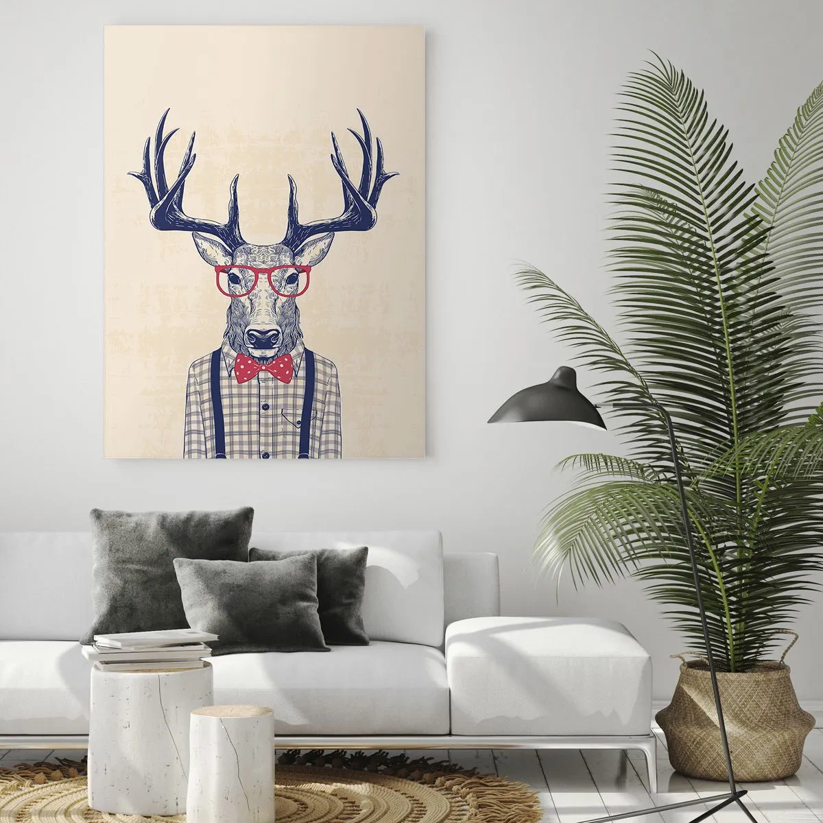 Üveg kép - Mókás extravagancia - 50x70 cm