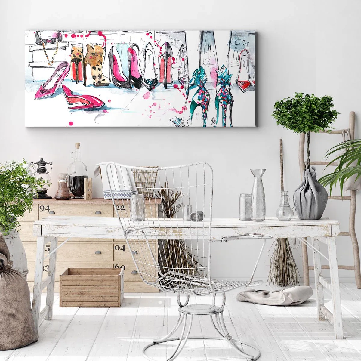 Vászonkép - Szezám, tárulj! - 160x50 cm