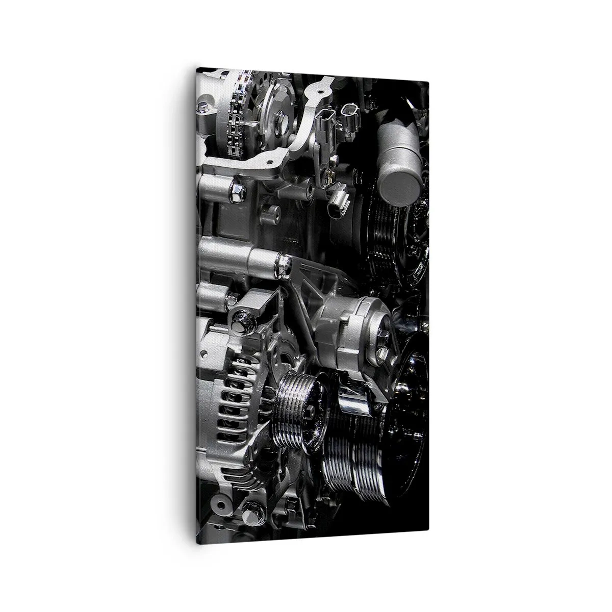 Vászonkép - Acél, szép, erős - 55x100 cm