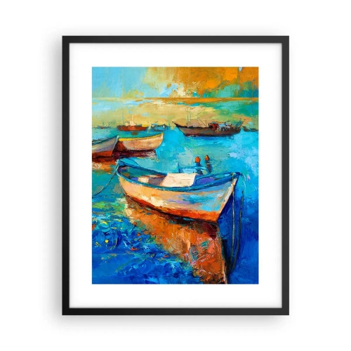 Poszter fehér keretben - A déli öbölben - 40x50 cm