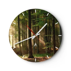 Falióra, Óra - Ragyogó tavaszi reggelen - 40x40 cm