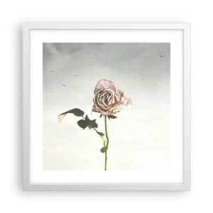 Poszter fekete keretben - Tavasz üdvözlése - 40x40 cm