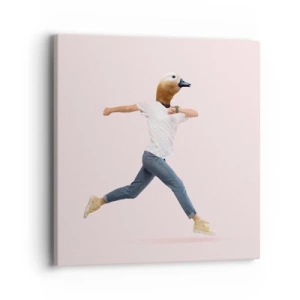 Vászonkép - Egy csipetnyi abszurditás - 40x40 cm