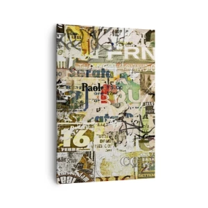 Vászonkép - Ej, történik… - 70x100 cm