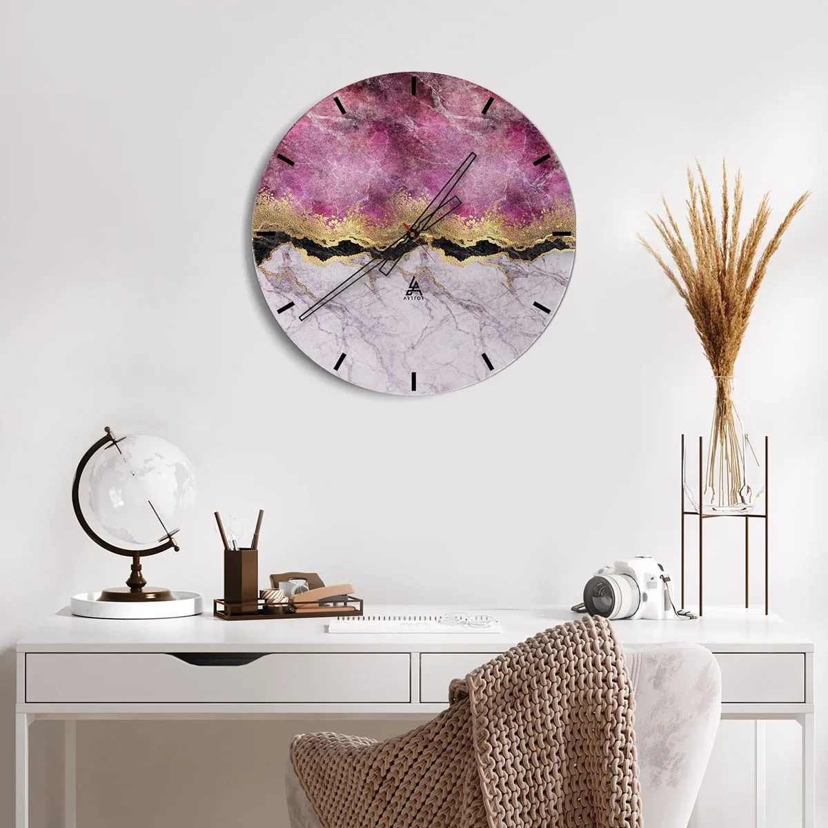 Falióra, Óra - A határon - 40x40 cm