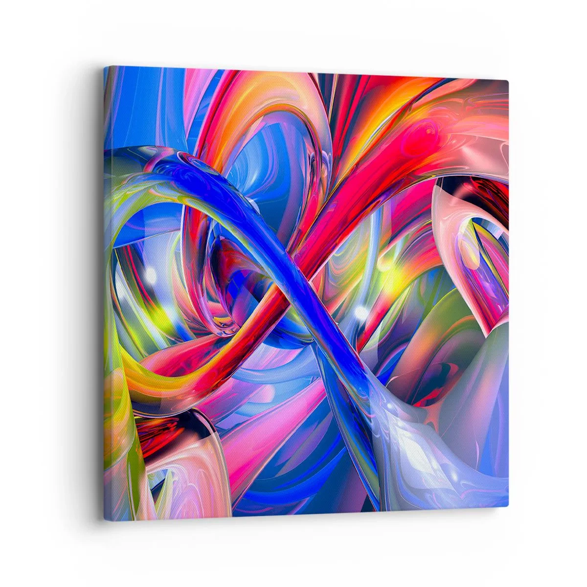 Vászonkép - A színek tánca - 30x30 cm