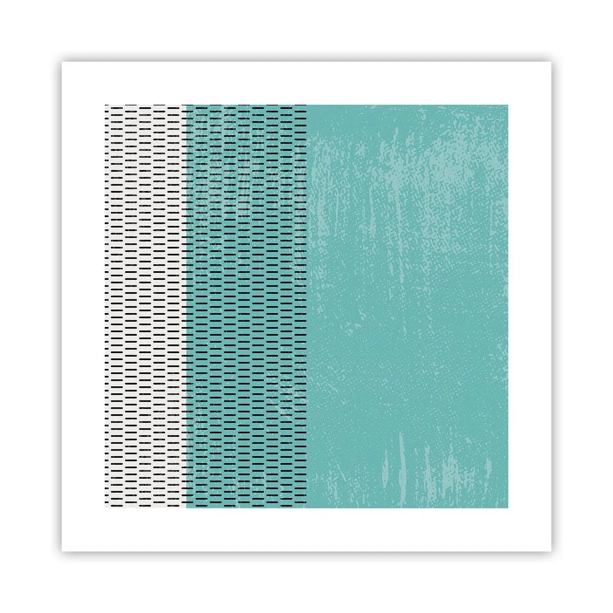 Poszter - Kiegyensúlyozott kompozíció - 40x40 cm