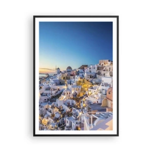 Poszter fehér keretben - A görögség lényege - 70x100 cm