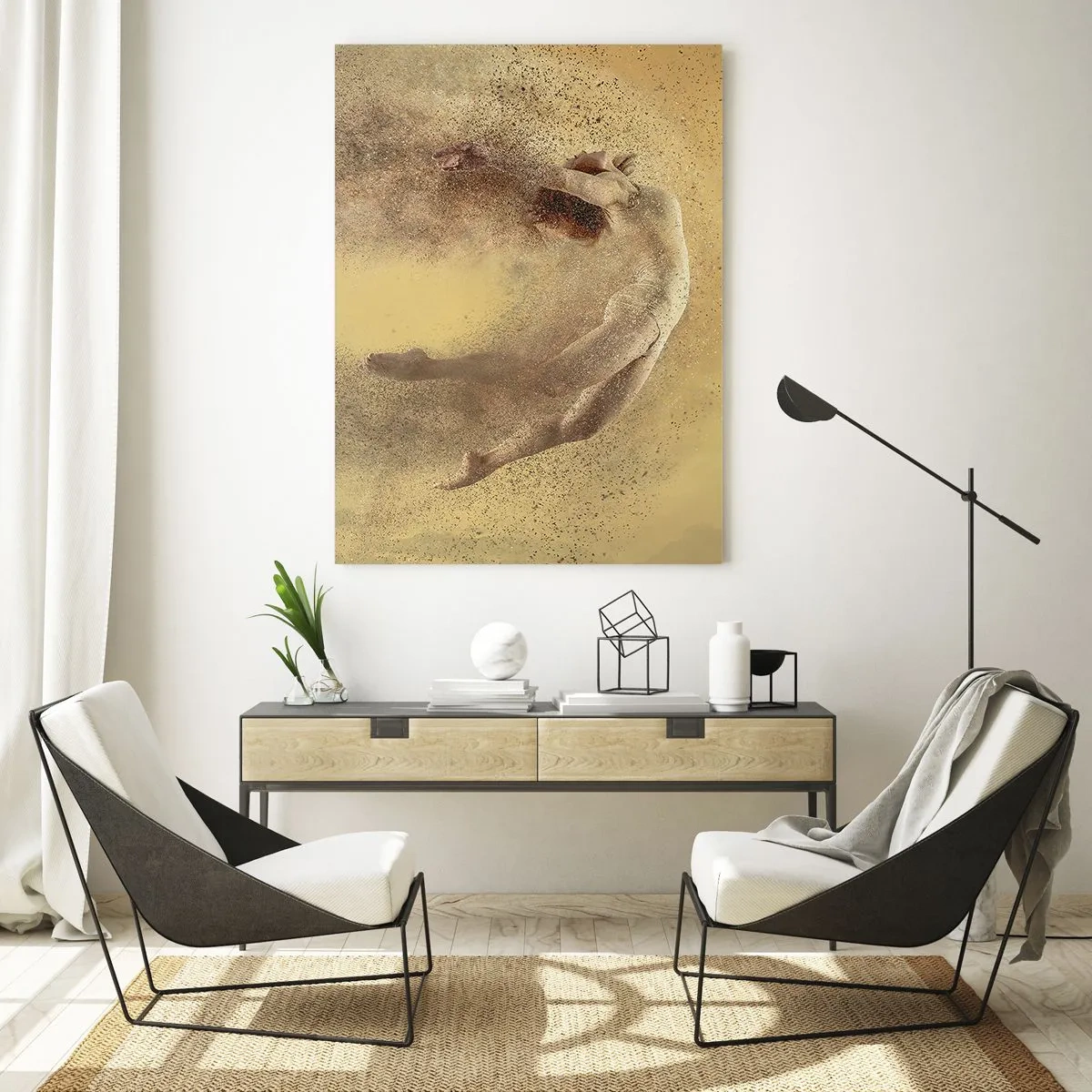 Üveg kép - Tánc eksztázisban - 50x70 cm