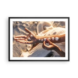 Poszter fehér keretben - Szépség egy karnyújtásnyira - 70x50 cm