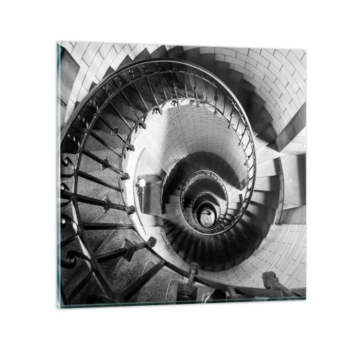 Üveg kép - Feljebb es feljebb - 50x50 cm