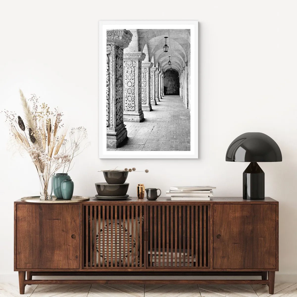 Poszter fekete keretben - És hová megy...? - 70x100 cm