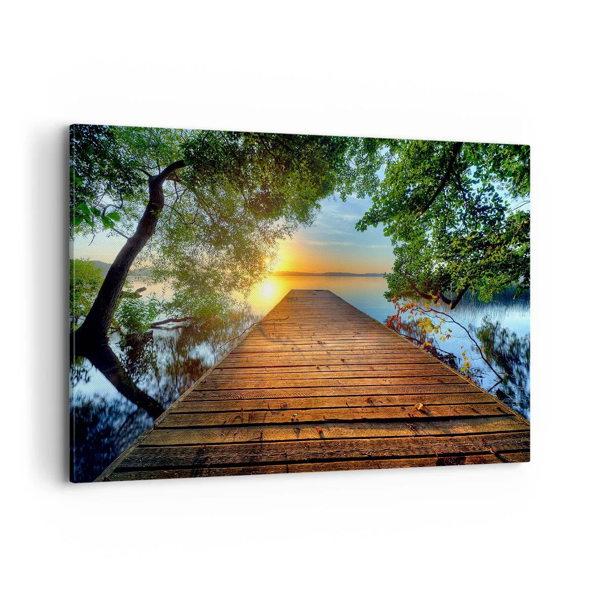 Vászonkép - Ne siess, ülj le - 100x70 cm