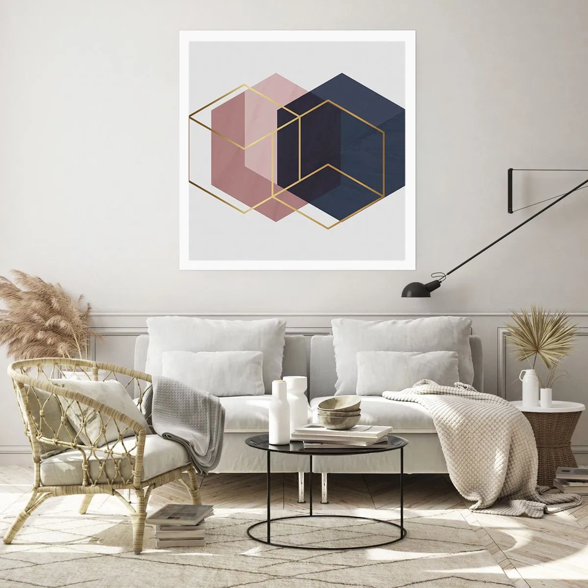 Poszter - Az egyszerűség ereje - 30x30 cm