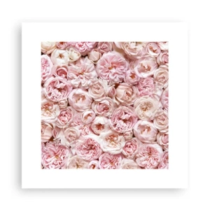 Poszter - Rózsákkal átszőve - 30x30 cm