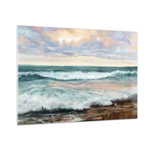 Üveg kép - Itt kisimítod a lelked - 100x70 cm